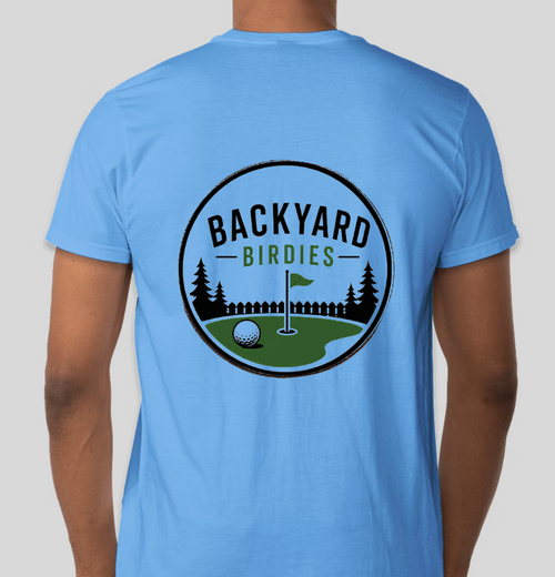 BackYard birdies Tee shirt
