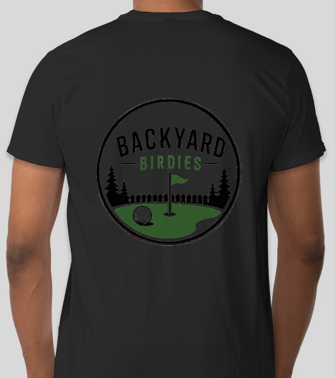 BackYard birdies Tee shirt