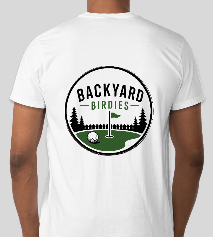 BackYard birdies Tee shirt